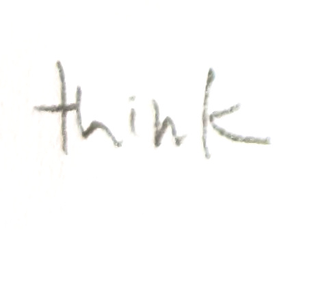think